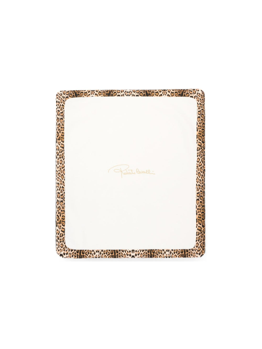 Coperta per neonata Roberto Cavalli Kids beige con stampa leopardata CLA26002CE GIAGUARO NATURALE ROBERTO CAVALLI KIDS 
