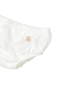 Abito per neonata Roberto Cavalli Kids bianco con colletto Peter Pan CLA26038VE AVORIO CANNOLI CREAM ROBERTO CAVALLI KIDS 