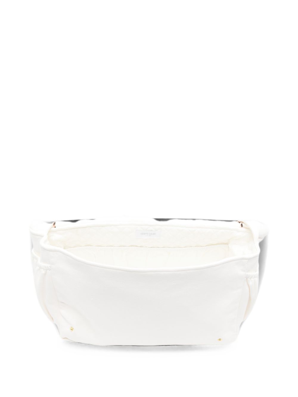 Borsa per bambina Roberto Cavalli Kids bianco con ricamo frontale CLA26048BO AVORIO CANNOLI CREAM ROBERTO CAVALLI KIDS 