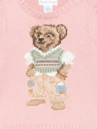 Maglione per neonata Polo Ralph lauren Kids rosa con motivo Polo Bear 310B17822 001 Ralph Lauren kids 
