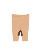 Pantaloni per neonato Polo Ralph Lauen Kids beige con logo ricamato sul davanti 310B26825 004 Ralph Lauren kids 