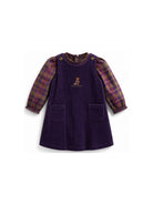 Set abitino per neonata Polo Raphl Lauren viola con stampa 310B26841 001 Ralph Lauren kids 