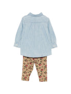 Completo camicia e pantaloni per neonata Polo Ralph Lauren Kids multicolore con stampa floreale 310B26852 001 Ralph Lauren kids 