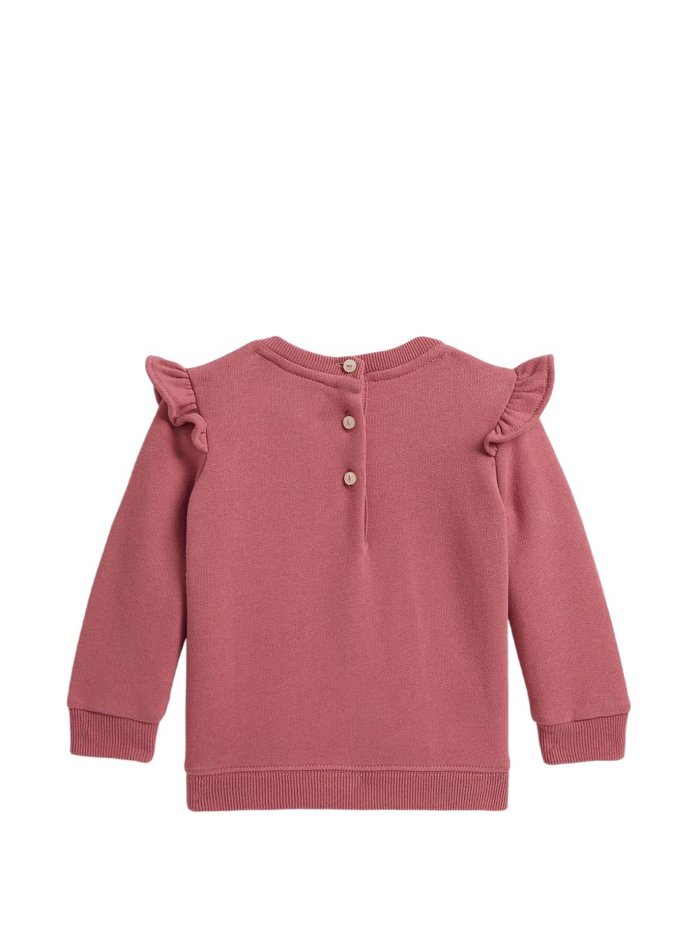 felpa per neonata Ralph Lauren Kids rosa con stampa orsetto sul davanti 310B30178 001 Ralph Lauren kids 