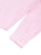 Camicia per bambina Polo Ralph Lauren Kids rosa con motivo ricamato Polo Pony 312929954 002 Ralph Lauren kids 