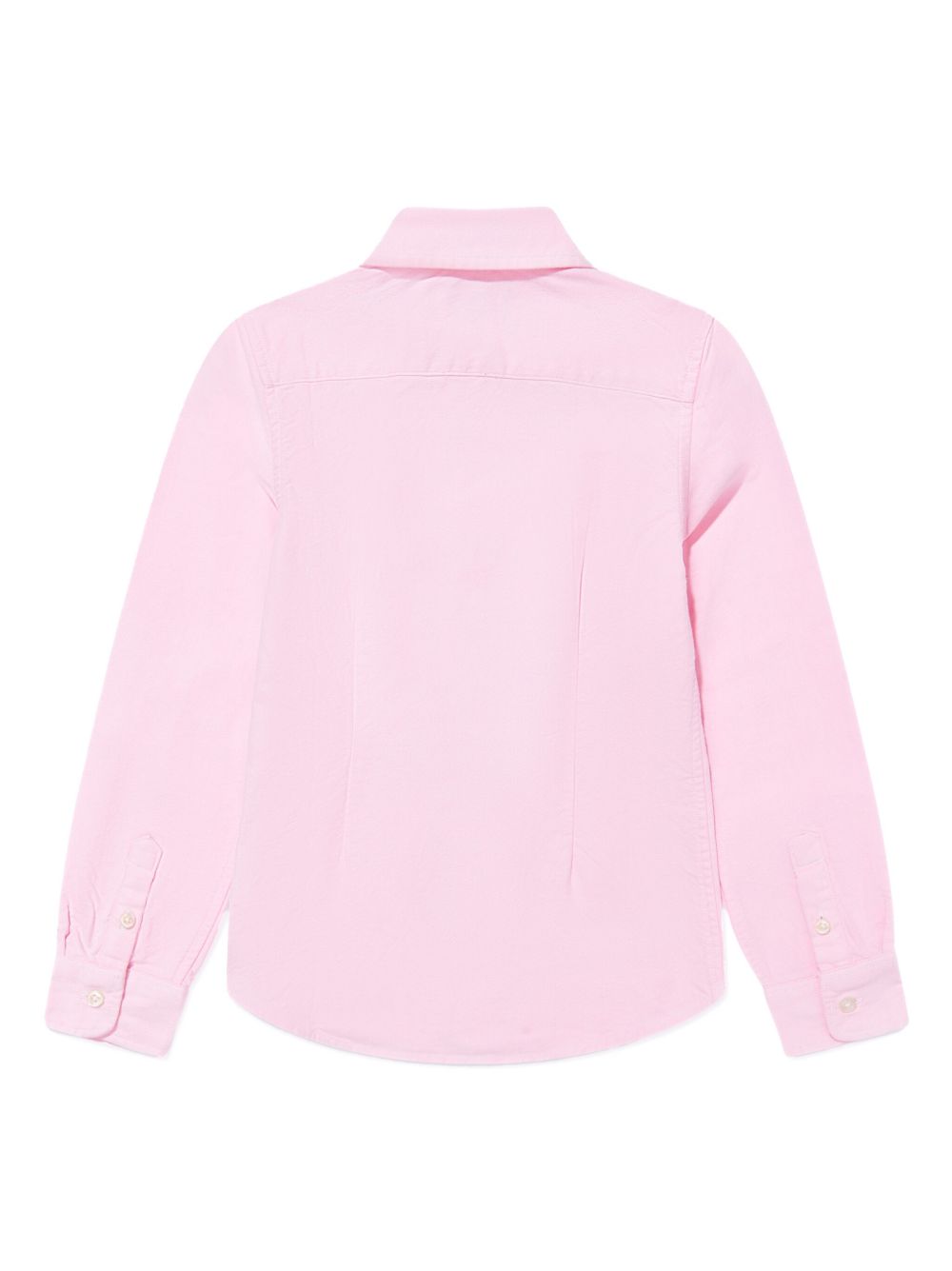 Camicia per bambina Polo Ralph Lauren Kids rosa con motivo ricamato Polo Pony 312929954 002 Ralph Lauren kids 