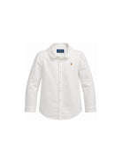 Camicia per bambina Ralph Lauren Kids bianca a maniche lunghe 312929954 004 Ralph Lauren kids 