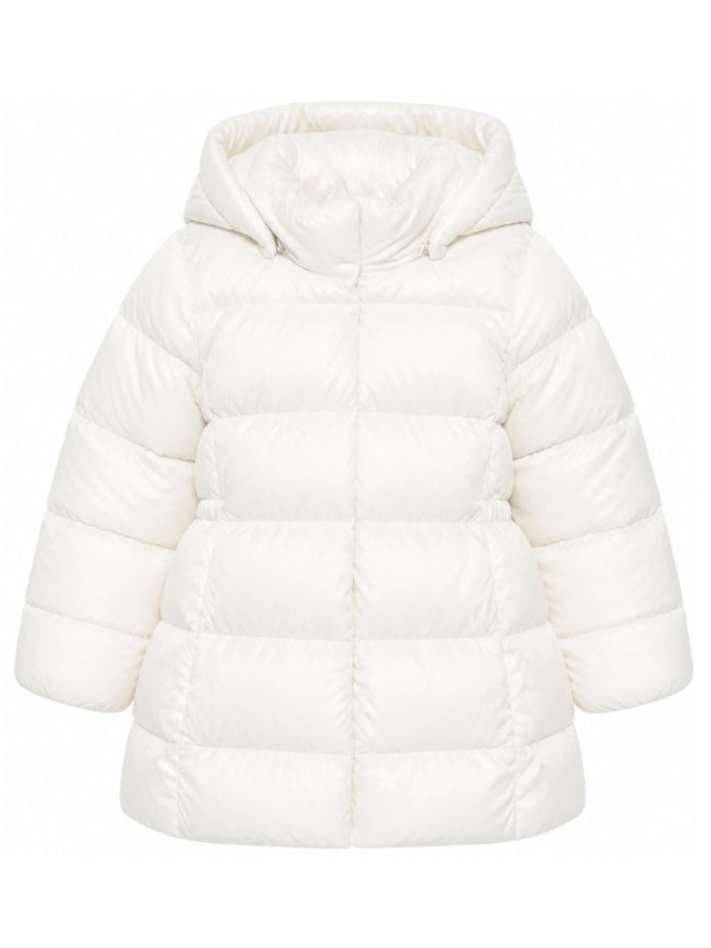 Giubbino per bambina Ralph Lauren Kids bianco imbottito con cappuccio 312970094 002 Ralph Lauren kids 