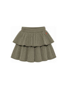Gonna per bambina Polo Ralph Lauren Kids verde con design a maglia 312B25871 001 Ralph Lauren kids 