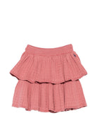 Gonna per bambina Polo Ralph Lauren Kids rosa con design a maglia 312B25871 002 Ralph Lauren kids 