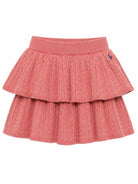 Gonna per bambina Polo Ralph Lauren Kids rosa con design a maglia 312B25871 002 Ralph Lauren kids 