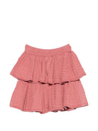 Gonna per bambina Polo Ralph Lauren Kids rosa con design a maglia 312B25871 002 Ralph Lauren kids 