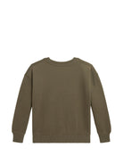Felpa per bambino Polo Ralph Lauren Kids verde con stampa grafica Polo Bear 312B26298 001 Ralph Lauren kids 