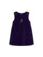 Abito per bambina Polo Ralph Lauren Kids viola con motivo Polo Bear 312B26458 001 Ralph Lauren kids 