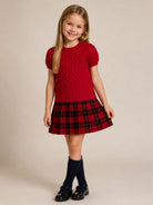 Abito per bambina Polo Ralph Lauren Kids rosso con ricamo Polo Pony sul davanti 312B28262 001 Ralph Lauren kids 