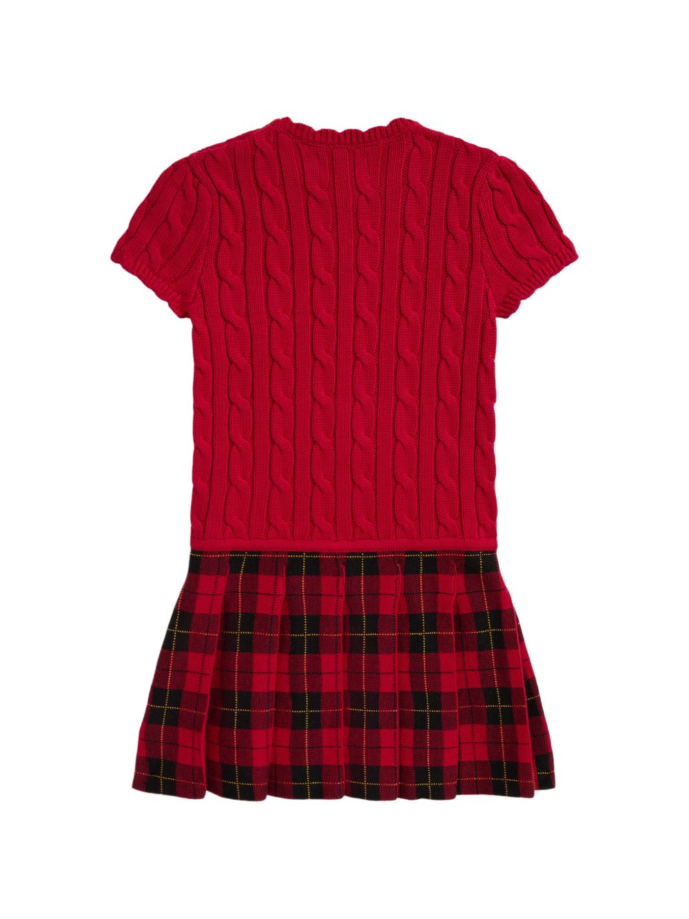 Abito per bambina Polo Ralph Lauren Kids rosso con ricamo Polo Pony sul davanti 312B28262 001 Ralph Lauren kids 