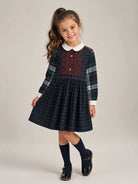 Abito chemisier per bambina Polo Ralph Lauren Kids multicolore a quadri 312B28379 001 Ralph Lauren kids 