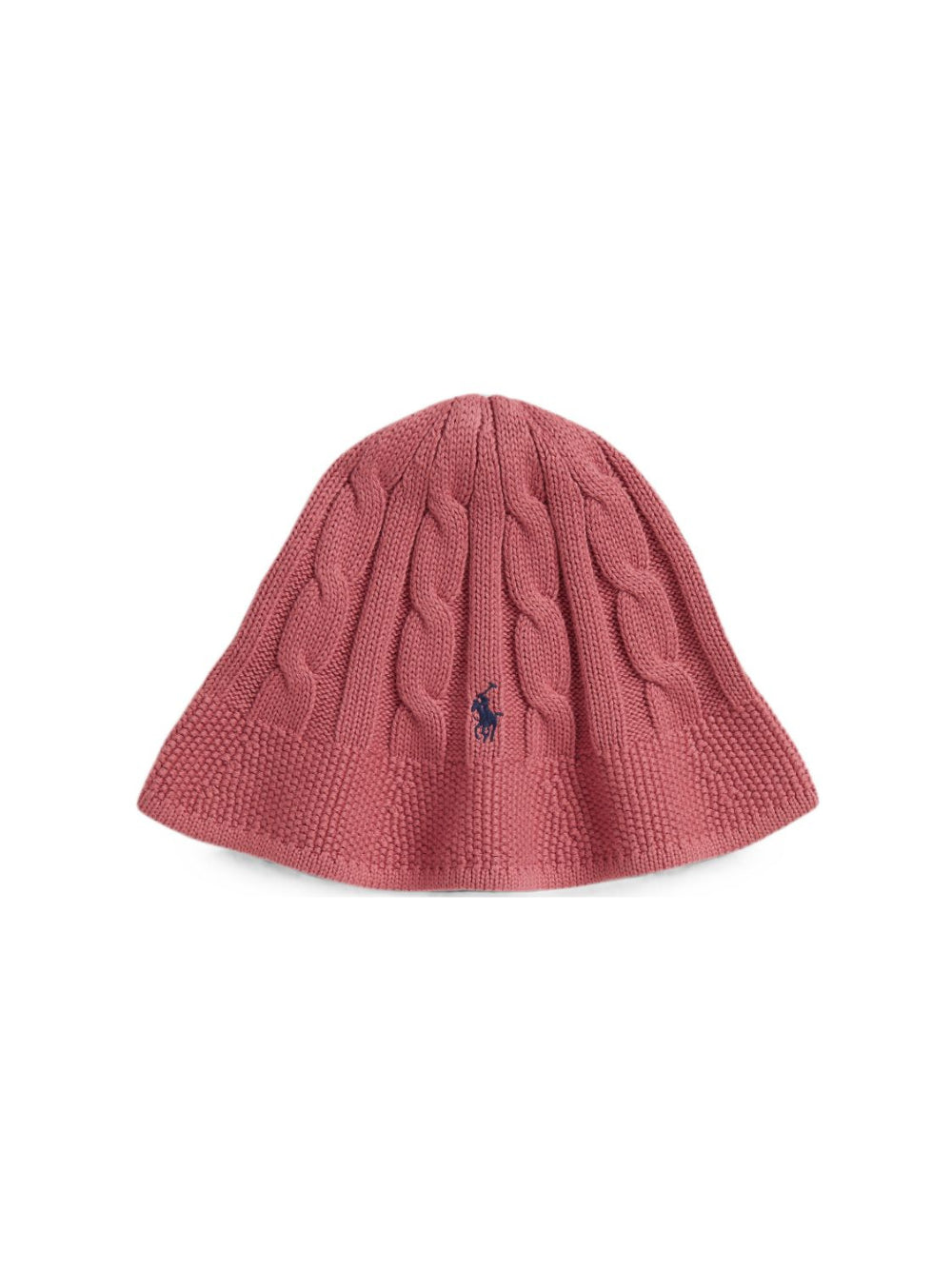 Cappello per bambina Polo Ralph Lauren Kids rosa con trama intrecciata 313B26044 002 Ralph Lauren kids 