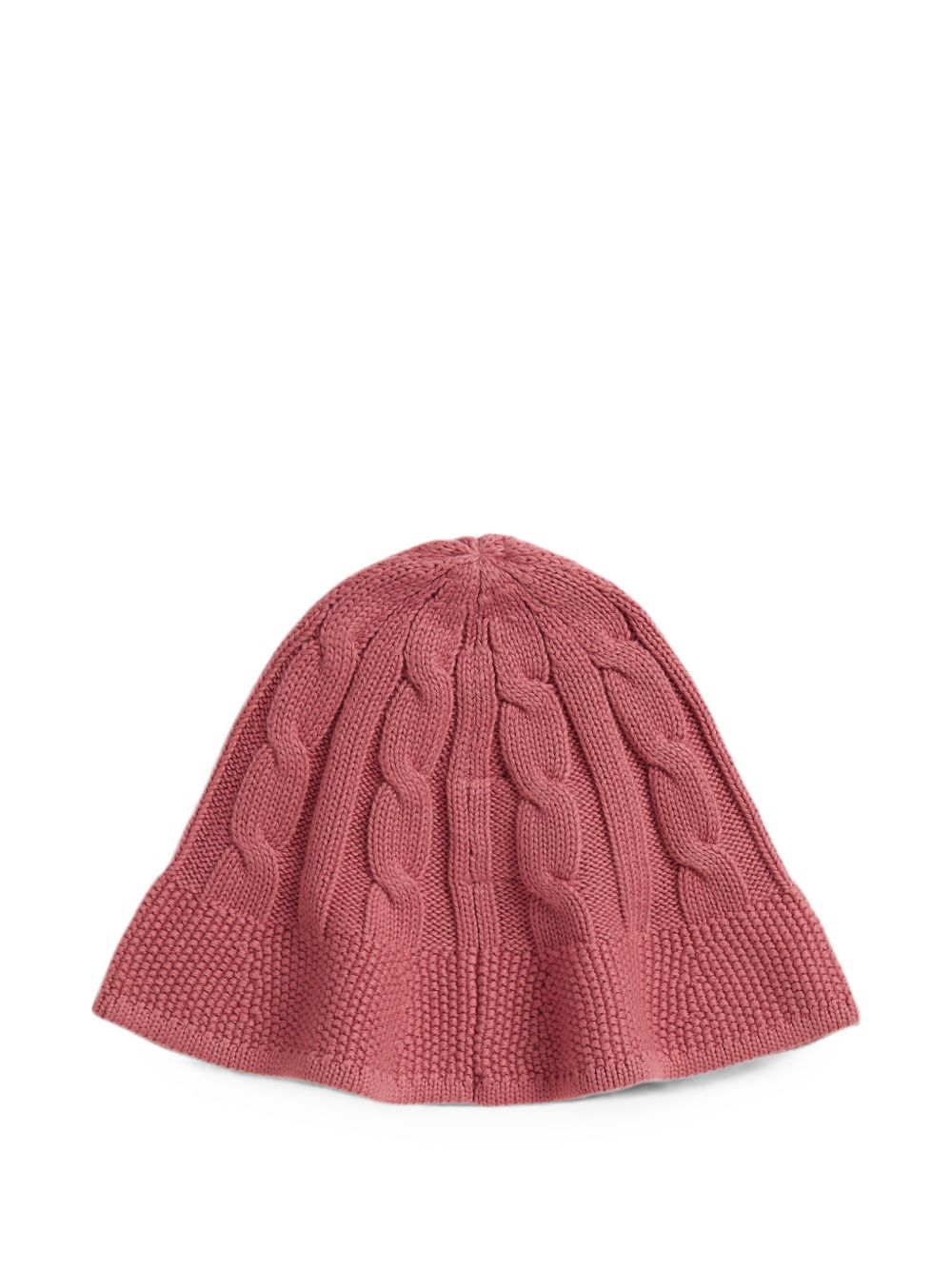 Cappello per bambina Polo Ralph Lauren Kids rosa con trama intrecciata 313B26044 002 Ralph Lauren kids 