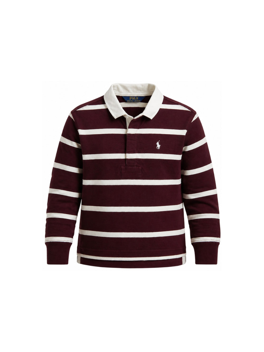 T-shirt per bambina Polo Ralph Lauren Kids rosso con design a righe bianche 313B26234 001 Ralph Lauren kids 