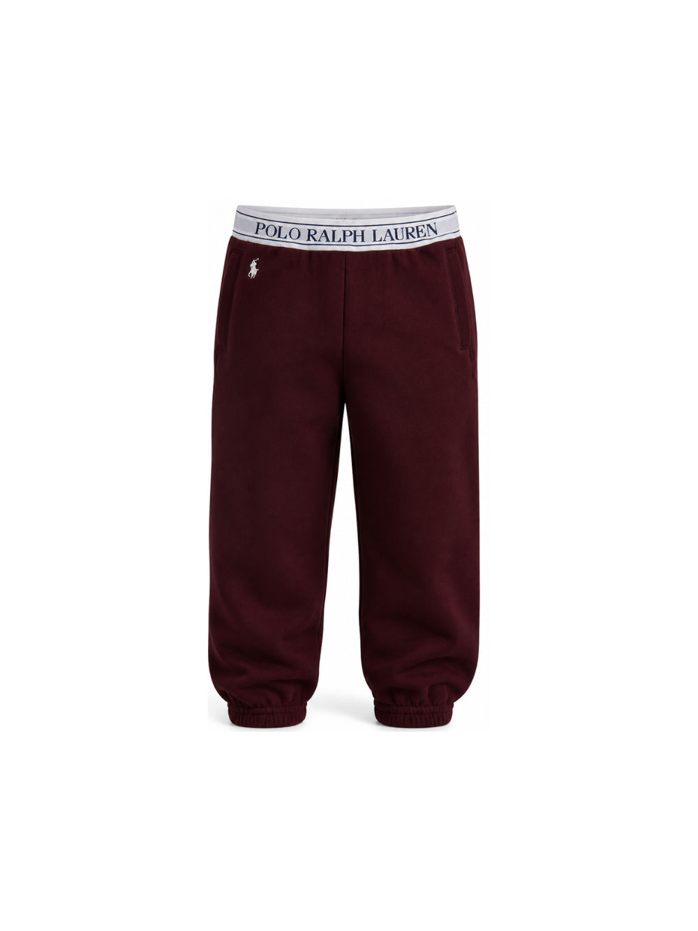 Pantaloni per bambina Polo Ralph Lauren Kids rossi con logo in vita 313B26260 001 Ralph Lauren kids 