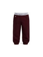 Pantaloni per bambina Polo Ralph Lauren Kids rossi con logo in vita 313B26260 001 Ralph Lauren kids 