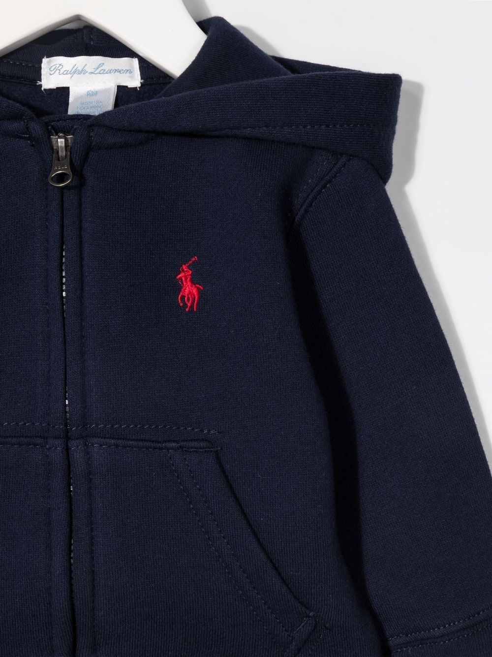 Felpa per neonato Polo Ralph Lauren Kids blu con caratteristico motivo Polo Pony 320547626 001 Ralph Lauren kids 