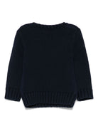 Maglione per neonato Ralph Lauren Kids blu navy con stampa grafica sul davanti 320668285 001 Ralph Lauren kids 
