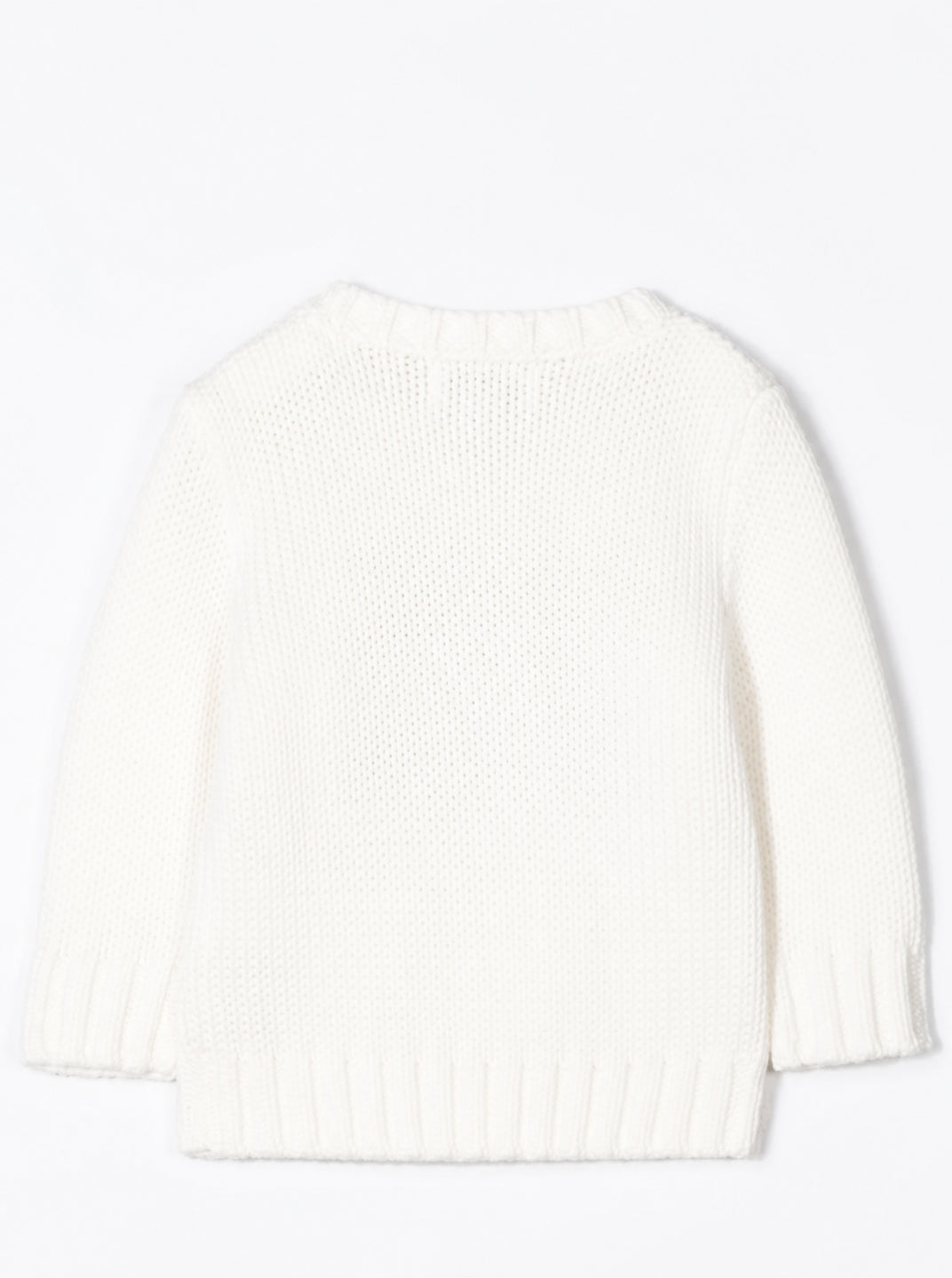Maglione per neonato Polo Ralph Lauren Kids bianco con bandiera americana ricamata 320668285 006 Ralph Lauren kids 