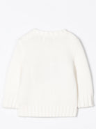 Maglione per neonato Polo Ralph Lauren Kids bianco con bandiera americana ricamata 320668285 006 Ralph Lauren kids 