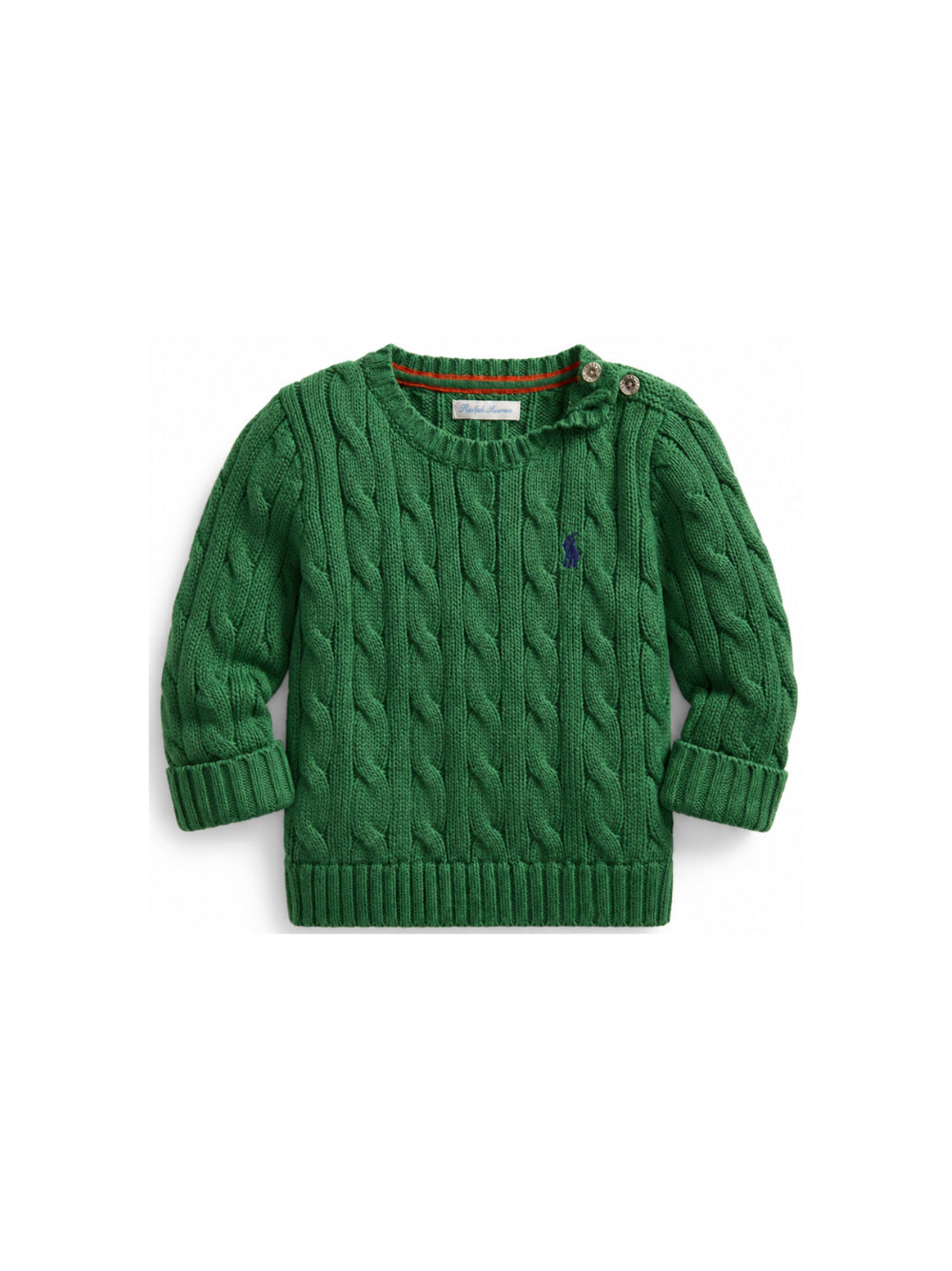 Maglione per neonato Polo Ralph Lauren Kids verde con motivo Polo Pony ricamato 320702674 503 Ralph Lauren kids 