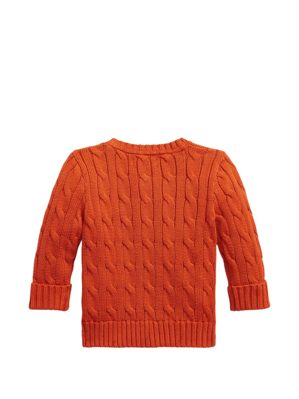 Maglione per neonato Polo Ralph Lauren Kids arancione con trama intrecciata 320702674 504 Ralph Lauren kids 