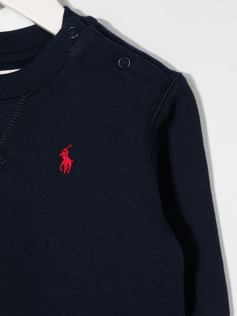 Felpa per neonato Polo Ralph Lauren Kids blu con motivo Polo Pony ricamato 320772102 002 Ralph Lauren kids 