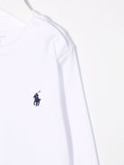 T-shirt per neonato Polo Ralph Lauren Kids bianca con dettaglio Polo Pony 320843804 004 Ralph Lauren kids 