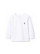 T-shirt per neonato Polo Ralph Lauren Kids bianca con dettaglio Polo Pony 320843804 004 Ralph Lauren kids 