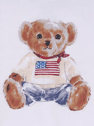 T-shirt per neonati Polo Ralph Lauren Kids bianca con stampa Polo Bear 320844731 001 Ralph Lauren kids 