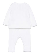 Set due pezzi maglione e pantaloni per neonati Polo Ralph Lauren Kids bianco con trama intrecciata 320966889 004 Ralph Lauren kids 