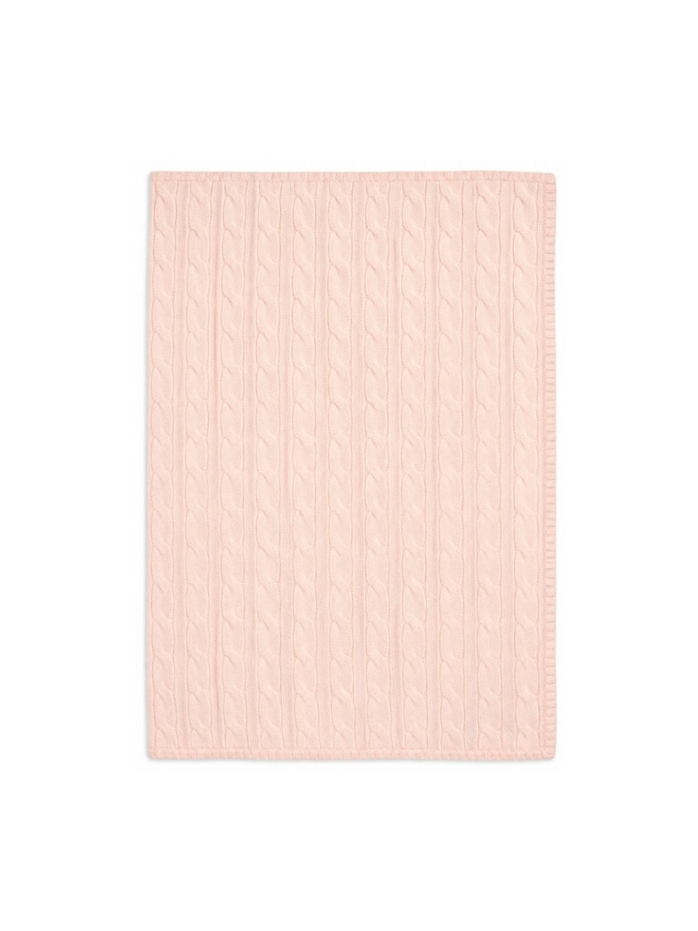Coperta per neonata Polo Ralph Lauren Kids rosa con rifiniture a coste 320966893 003 Ralph Lauren kids 