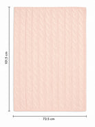 Coperta per neonata Polo Ralph Lauren Kids rosa con rifiniture a coste 320966893 003 Ralph Lauren kids 