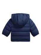 Piumino per neonato Polo Ralph lauren Kids blu trapuntato con cappuccio 320969861 002 Ralph Lauren kids 