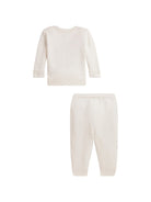 Set maglione e pantaloni per neonati Polo Ralph Lauren Kids bianco con ricamo Polo Bear sul davanti 320973695 500 Ralph Lauren kids 