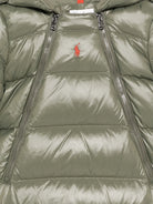 Tuta da neve per neonato Polo Ralph Lauren Kids verde con design trapuntato 320980325 500 Ralph Lauren kids 