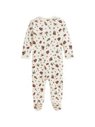 Tutina per neonati Polo Ralph Lauren Kids bianca con stampa grafica all-over 320B28714 001 Ralph Lauren kids 