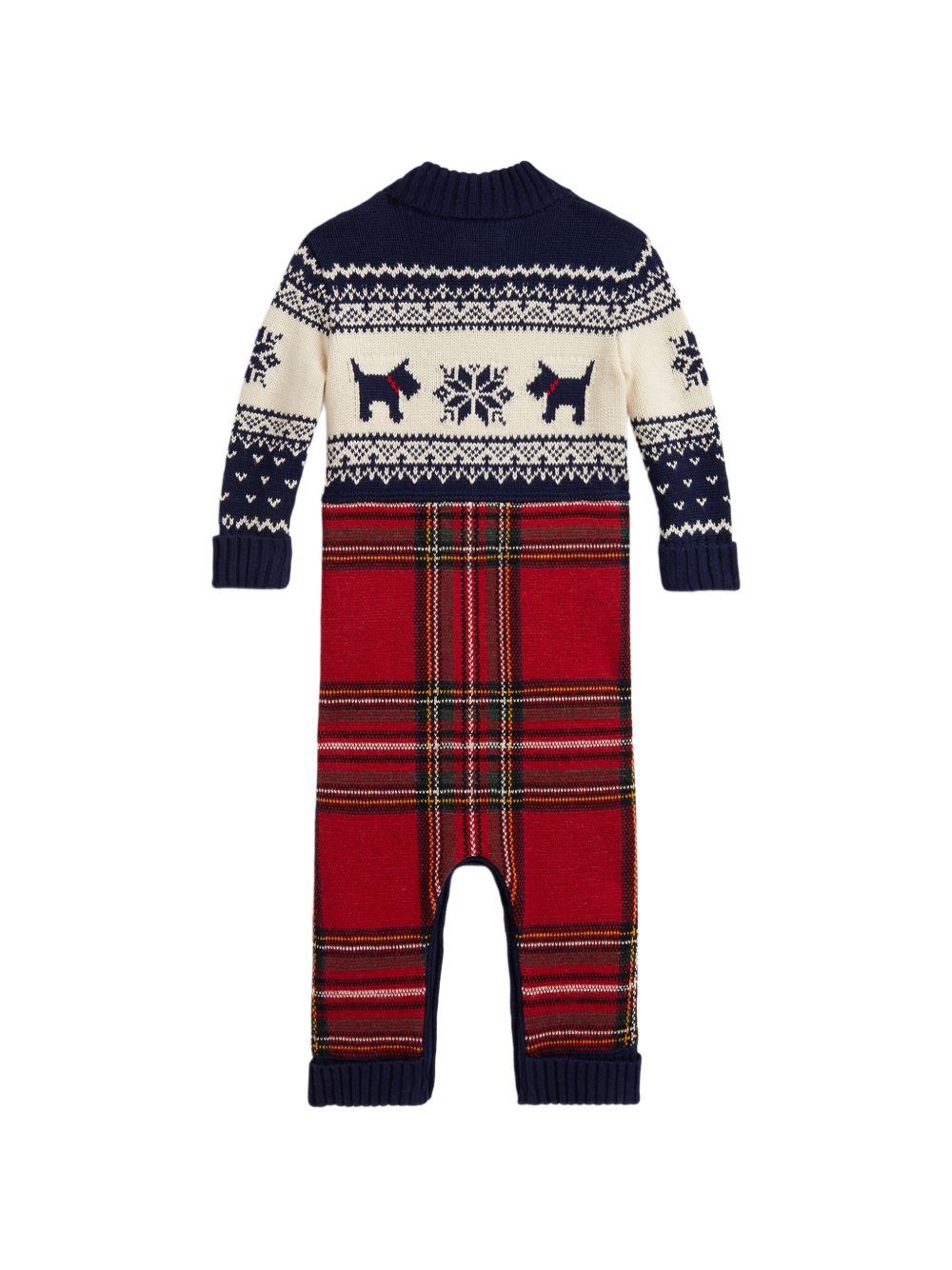 Tutina Holiday per neonato Polo Ralph Lauren Kids multicolore con intarsio Fair Isle 320B29054 001 Ralph Lauren kids 