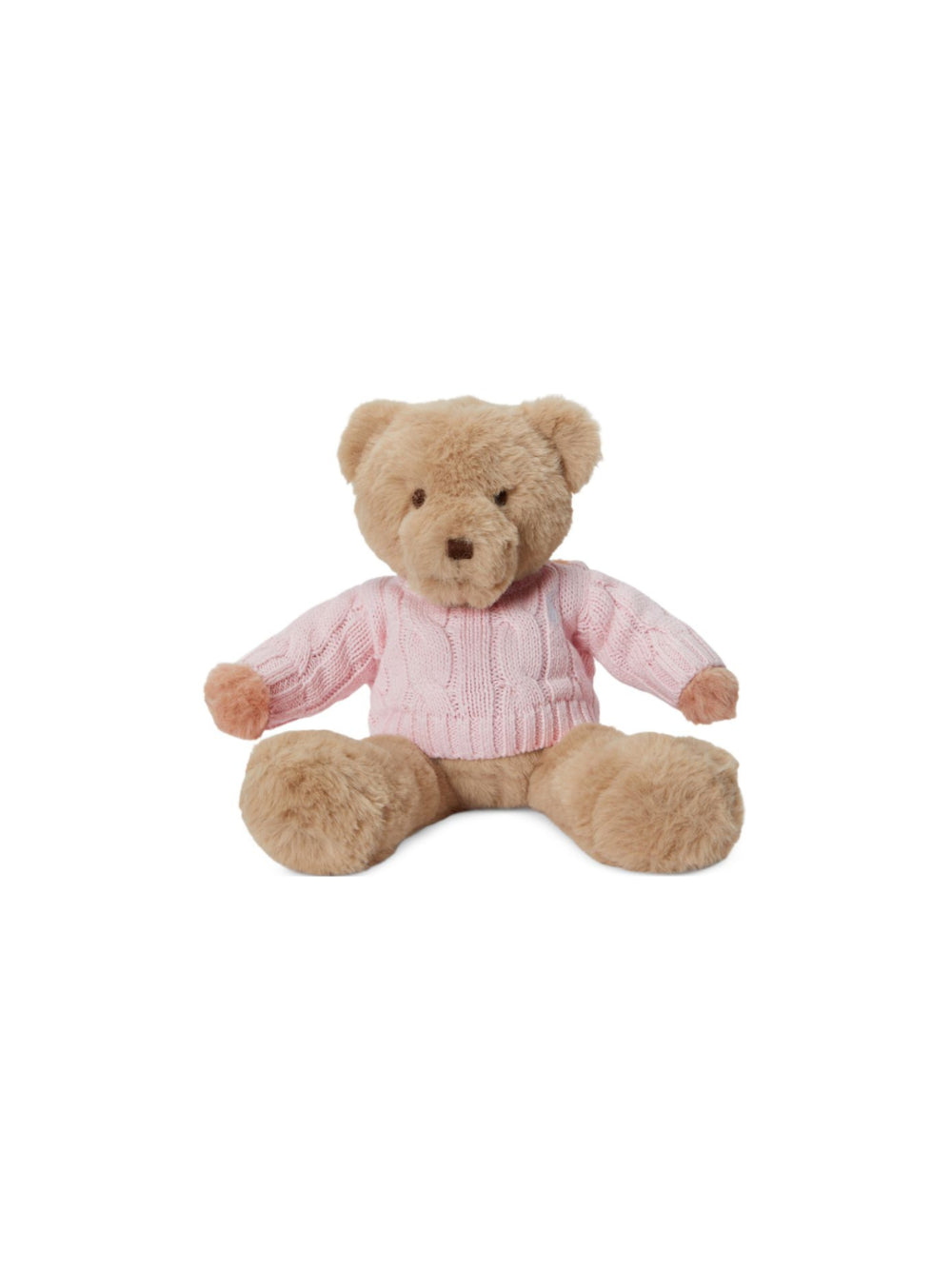 Orsetto per bambina Polo Ralph Lauren Kids rosa con dettaglio maglione 320B29218 001 Ralph Lauren kids 