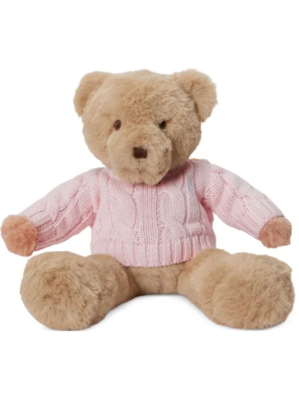 Orsetto per bambina Polo Ralph Lauren Kids rosa con dettaglio maglione 320B29218 001 Ralph Lauren kids 