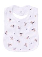Set tutina bavaglino e cappellino per neonato Polo Ralph Lauren Kids bianco con stampa Teddy Bear 320P00760 001 Ralph Lauren kids 