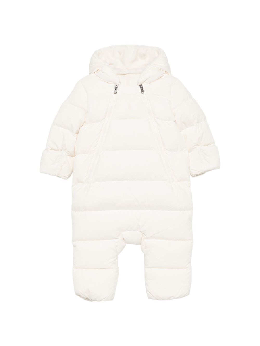 Tuta da neve per neonato Ralph Lauren Kids bianca con cappuccio 320P02619 500 Ralph Lauren kids 