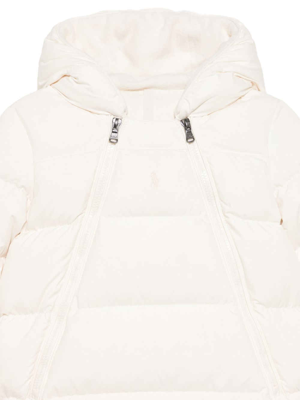 Tuta da neve per neonato Ralph Lauren Kids bianca con cappuccio 320P02619 500 Ralph Lauren kids 