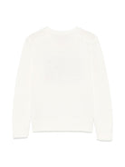 Maglione per bambino Polo Ralph Lauren Kids bianco con bandiera americana ricamata sul davanti 322668285 006 Ralph Lauren kids 